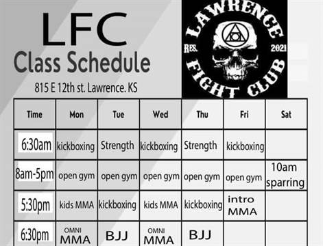 Lawrence Fight Club Combat Sports & Fitness