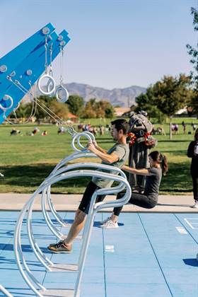 Fitness Court at Mary Henley Park