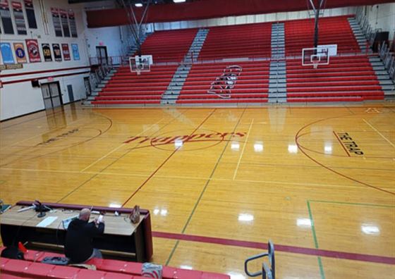 FVHS fieldhouse & upper gyms