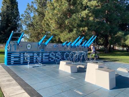 Fitness Court at Tennyson Park