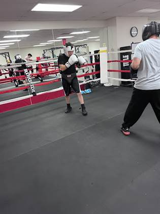 Andy’s boxing gym