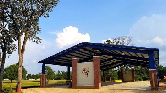 LETU Outdoor Basketball Pavillion