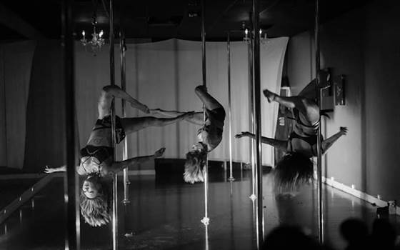 Black Velvet Pole Fitness