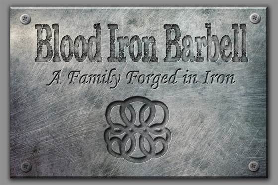 Blood Iron Barbell