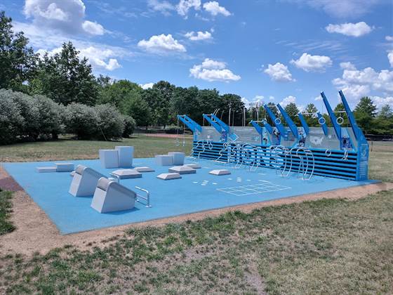 Fitness Court at TCNJ