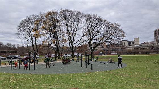 Magazine Beach Outdoor Gym