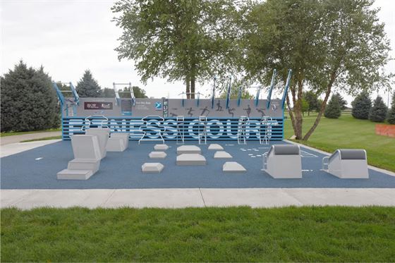 Fitness Court at Prairie Fields Sports Park