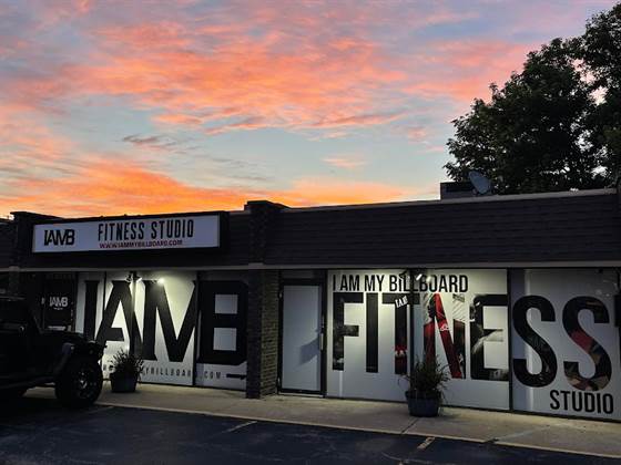 I Am My Billboard Fitness Studio