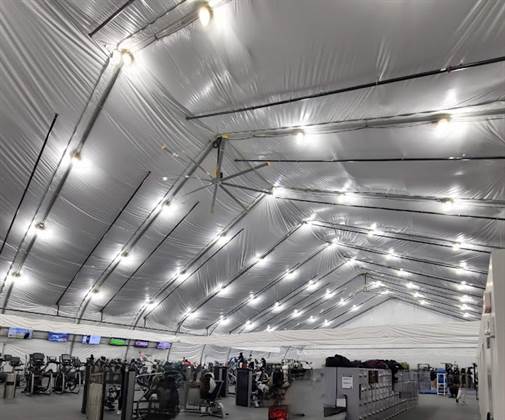 Palmer Field Temporary Facility Dome